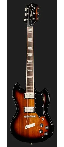 Guild Polara Deluxe Vintage Sunburst, detalje 2