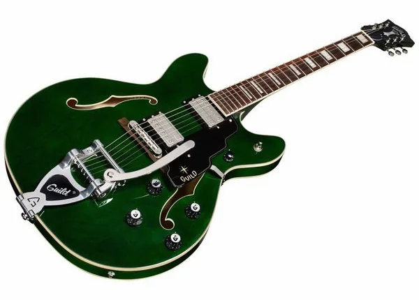 Guild Starfire Deluxe DC GVT EG, detalje 4