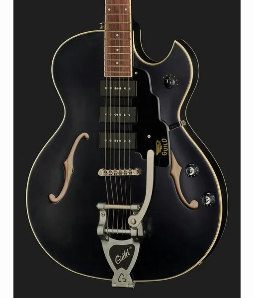 Guild Starfire I Jet 90 Satin Black, detalje 4