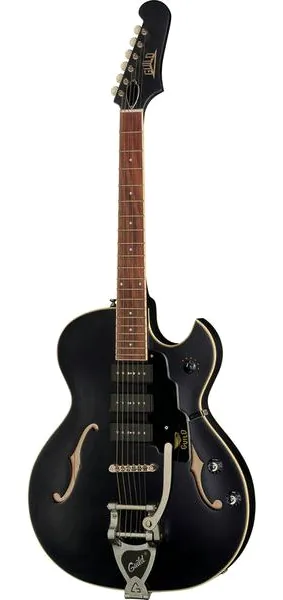 Guild Starfire I Jet 90 Satin Black set forfra