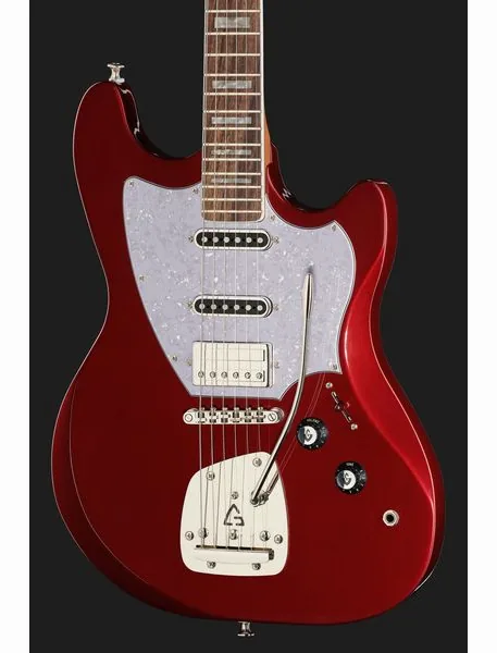 Guild Surfliner Deluxe Scarlett Red, detalje 4