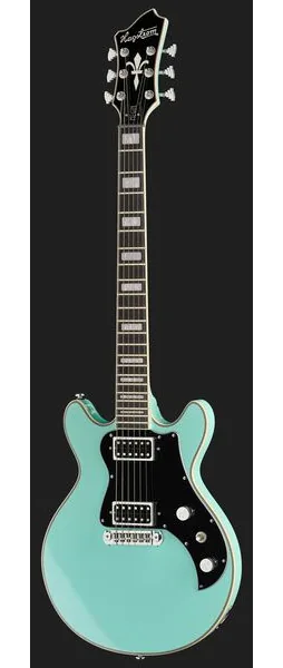 Hagstrom Megin Aged Sky Blue, detalje 2