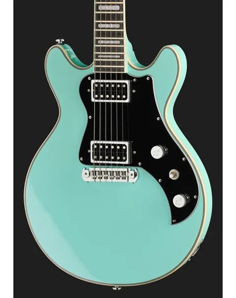 Hagstrom Megin Aged Sky Blue, detalje 4