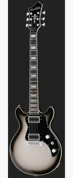 Hagstrom Megin Grey Burst, detalje 2