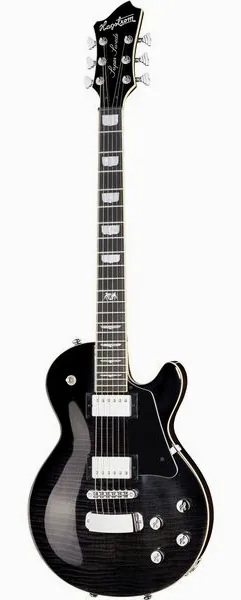 Hagstrom Super Swede Dark Storm set forfra