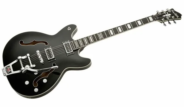 Hagstrom Tremar Viking Baritone DLX BLK, detalje 2