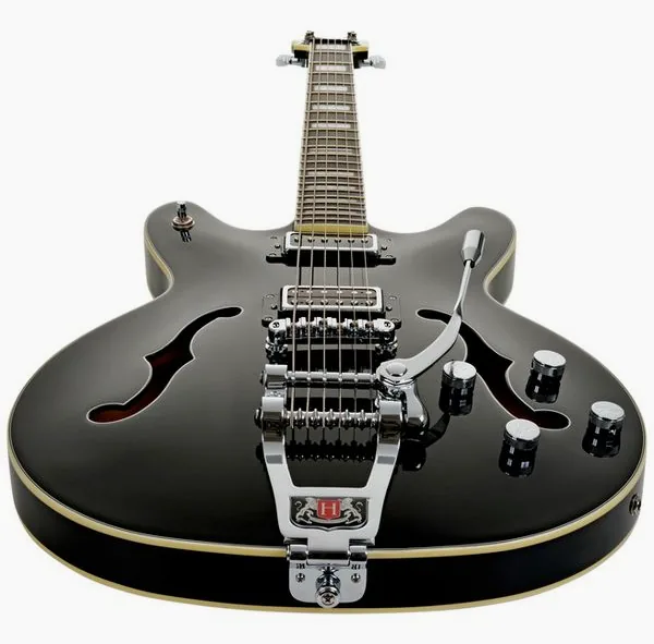 Hagstrom Tremar Viking Baritone DLX BLK, detalje 3