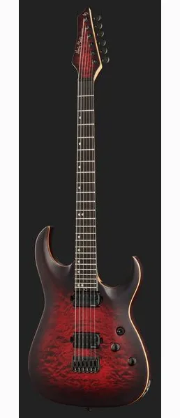 Harley Benton Amarok-BT BKRD Quilted Burst, detalje 2