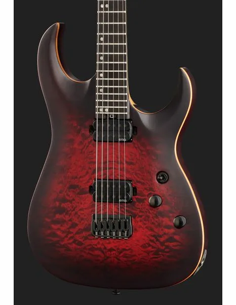 Harley Benton Amarok-BT BKRD Quilted Burst, detalje 4