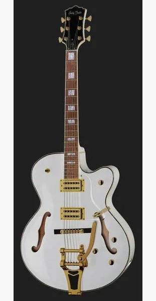 Harley Benton BigTone Trem White, detalje 2