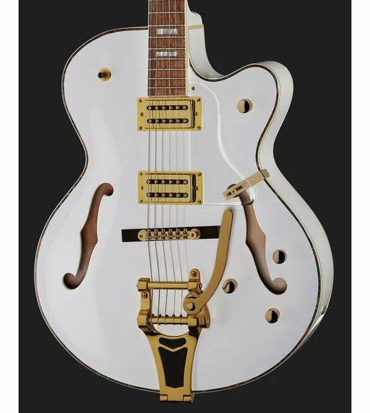 Harley Benton BigTone Trem White, detalje 4
