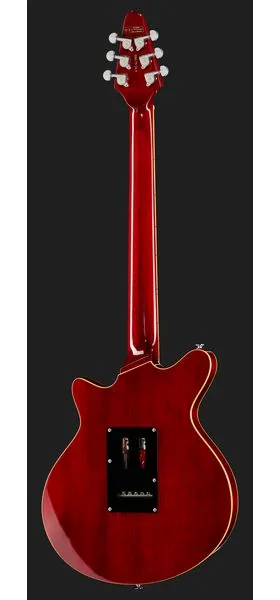 Harley Benton BM-75 Trans Red Deluxe w/Case, detalje 3