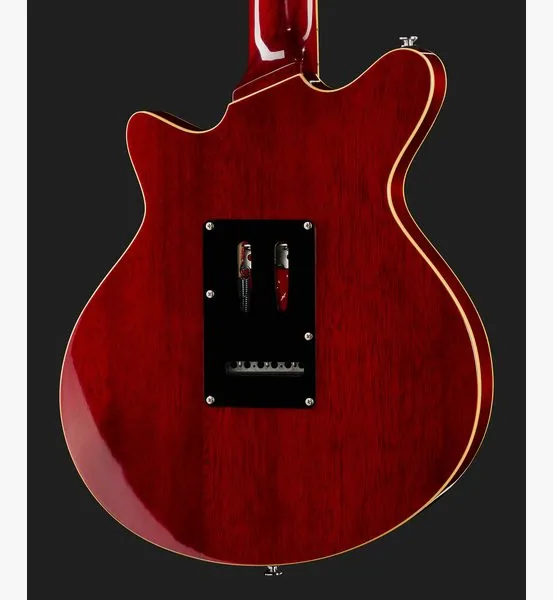 Harley Benton BM-75 Trans Red Deluxe Series, detalje 5