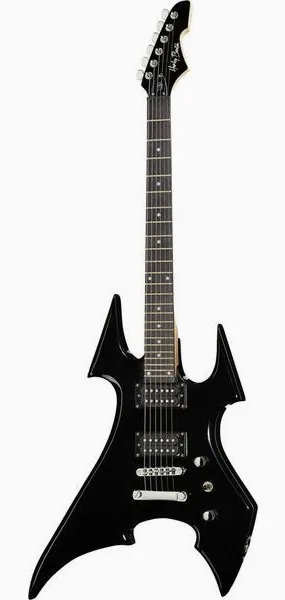 Harley Benton BS-20BK Rock Series set forfra