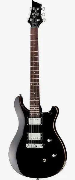 Harley Benton CST-24 BK set forfra