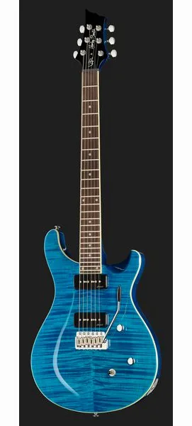 Harley Benton CST-24T P90 Ocean Flame w/Case, detalje 2