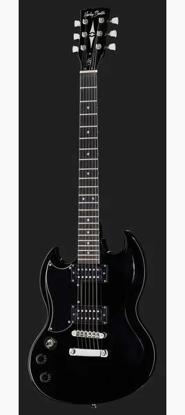 Harley Benton DC-200LH BK Student Series, detalje 2