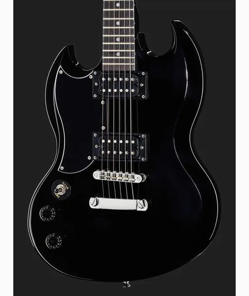 Harley Benton DC-200LH BK Student Series, detalje 4