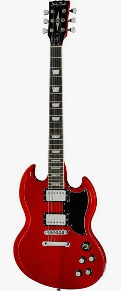 Harley Benton DC-580 CH Vintage Series set forfra
