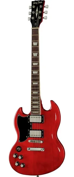 Harley Benton DC-580LH CH Vintage Series set forfra