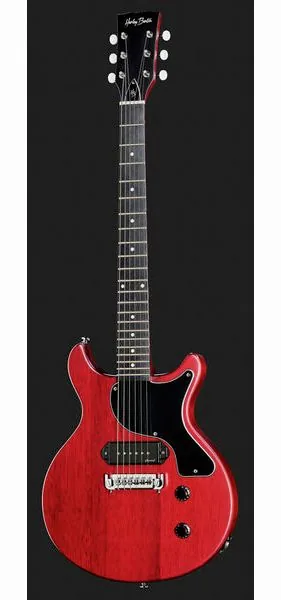Harley Benton DC-Junior FAT Faded Cherry, detalje 2