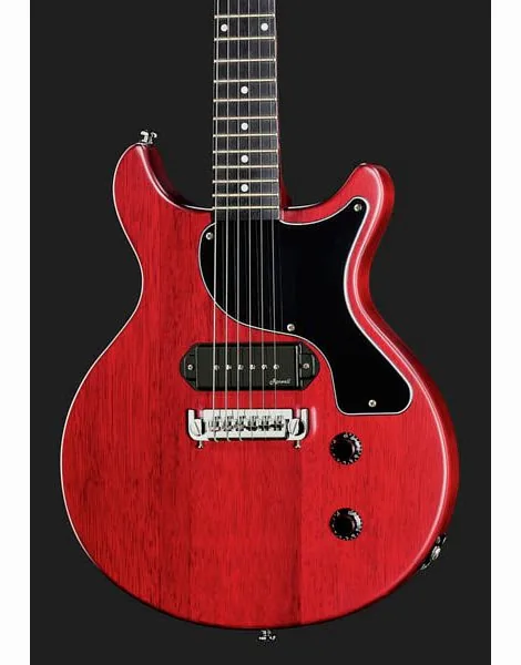 Harley Benton DC-Junior FAT Faded Cherry, detalje 4