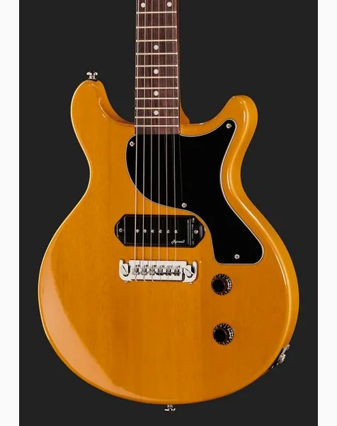 Harley Benton DC-Junior FAT TV Yellow, detalje 4