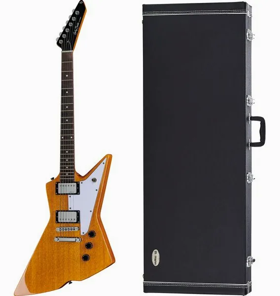 Harley Benton EX-76 Classic AN w/Case set forfra