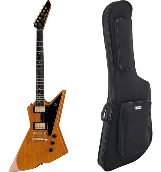 Harley Benton EX-76 Classic GHW AN w/Bag set forfra