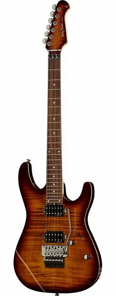 Harley Benton Fusion-III HH FR EB FBB set forfra