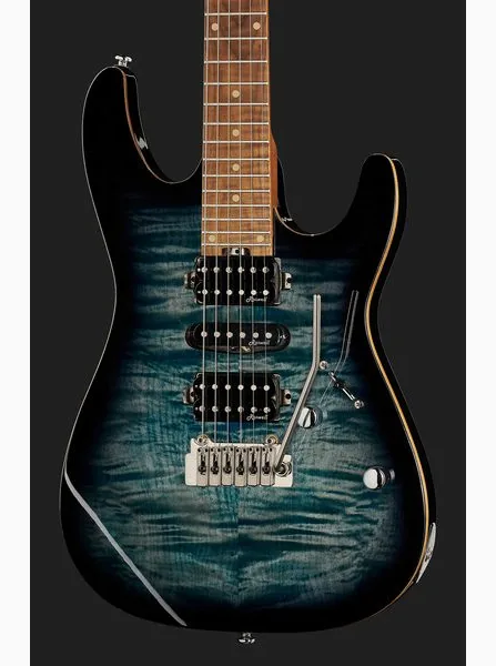 Harley Benton Fusion-III HSH Roasted FBLB, detalje 4