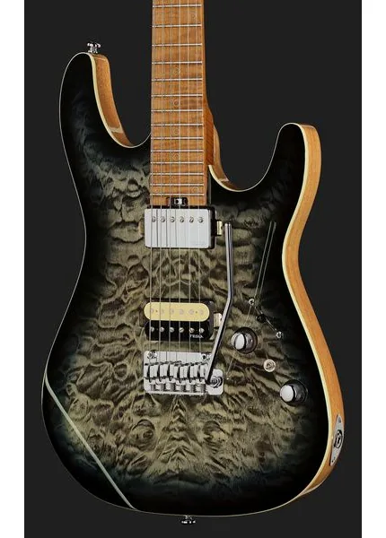 Harley Benton Fusion-IV HH MN QBKB, detalje 4