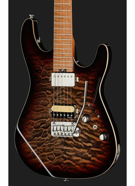 Harley Benton Fusion-IV HH MN QDG, detalje 4