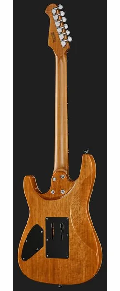 Harley Benton Fusion-IV HH RW FR QBLB, detalje 3