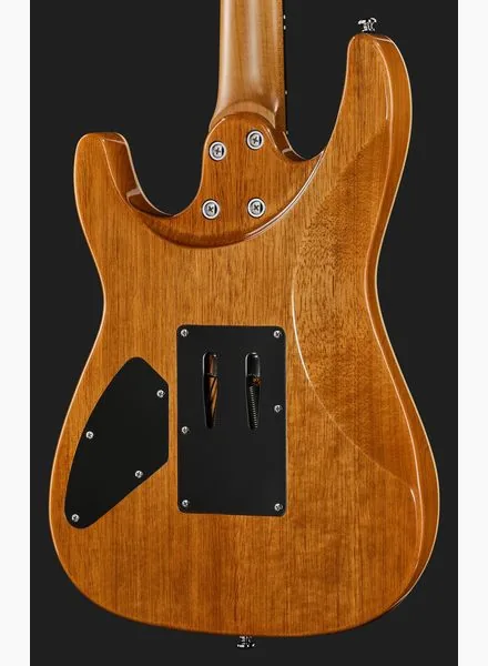 Harley Benton Fusion-IV HH RW FR QBLB, detalje 5