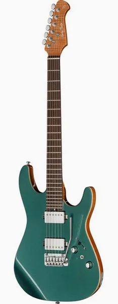 Harley Benton Fusion-IV HH RW JM set forfra