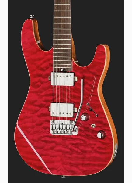 Harley Benton Fusion-IV HH RW QRG, detalje 4