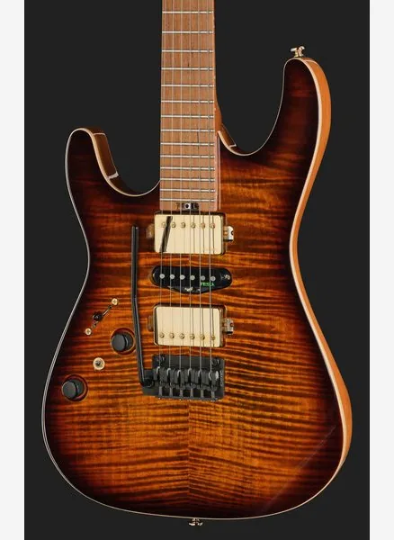 Harley Benton Fusion-IV HSH LH MN FBB, detalje 4