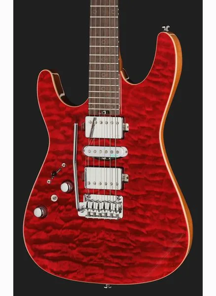Harley Benton Fusion-IV HSH LH RW QRG, detalje 4