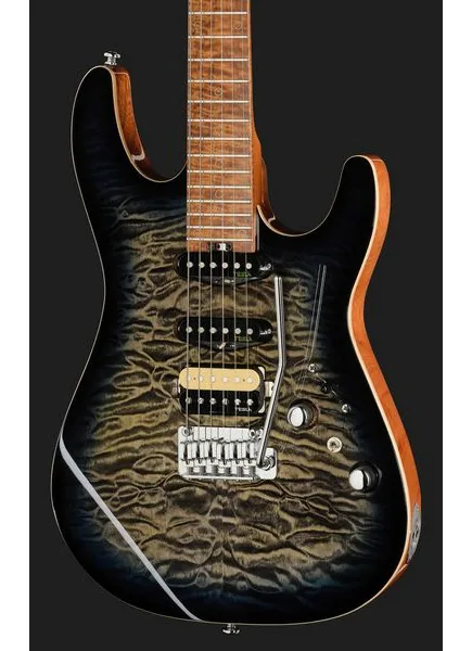Harley Benton Fusion-IV HSS MN QBKB, detalje 4