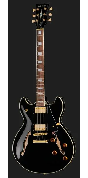 Harley Benton HB-35Plus Black w/Bag, detalje 2