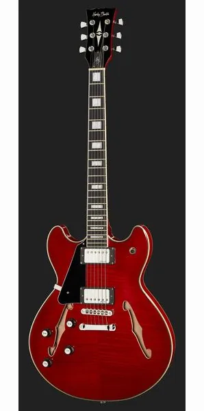 Harley Benton HB-35Plus LH Cherry w/Bag, detalje 2