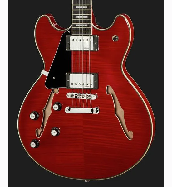 Harley Benton HB-35Plus LH Cherry, detalje 4