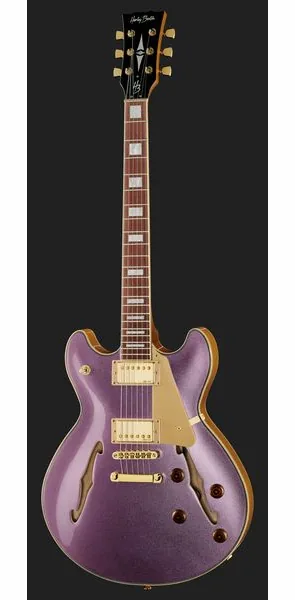 Harley Benton HB-35Plus Metallic Plum, detalje 2