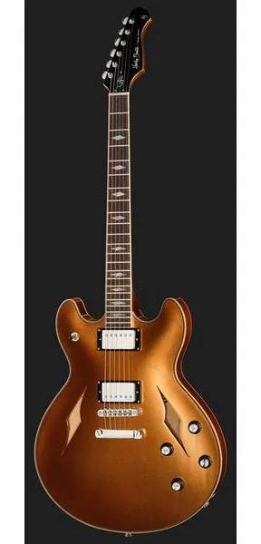 Harley Benton HB-35TL Tesla Golden Mist, detalje 2