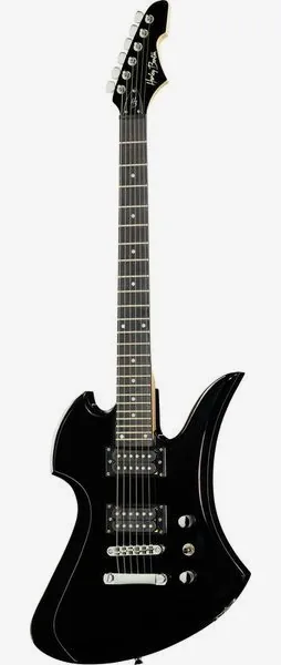 Harley Benton MB-20BK Rock Series set forfra