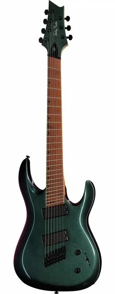 Harley Benton R-457FFB Roasted MultiScale set forfra