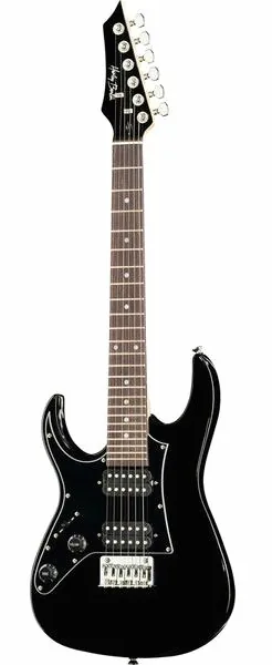 Harley Benton RG-Junior BK LH set forfra