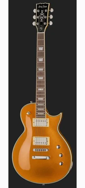 Harley Benton SC-Custom III Gold Top, detalje 2