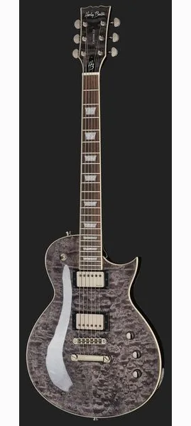 Harley Benton SC-Custom III Quilt Midnight, detalje 2